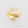 DIMENSIONAL PLANETARY ORBIT RING 316L SURGICAL STEEL LABRET SET